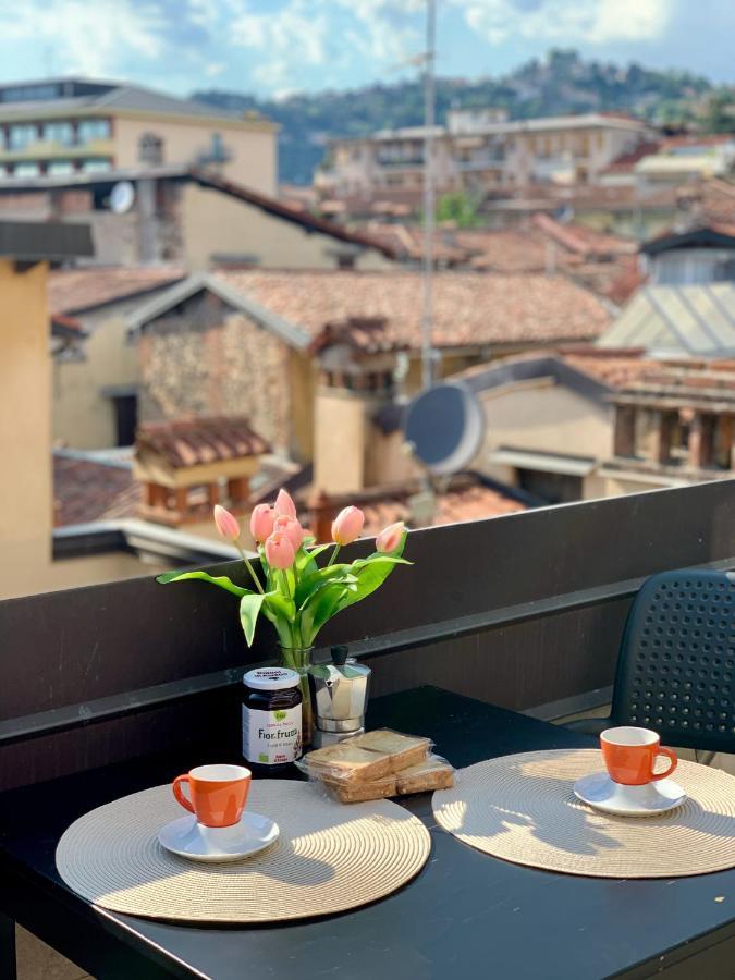 Magic Place Bergamo! Relax Apartment With Terrace In The Heart Of The City Экстерьер фото